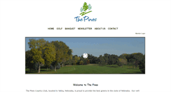 Desktop Screenshot of pinescountryclub.com